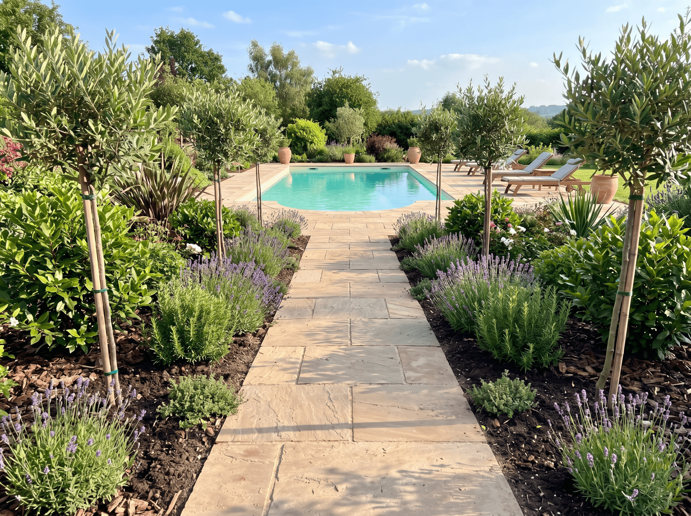 Compact Olive Tree - elegant Olea Europaea for patios and smaller UK gardens